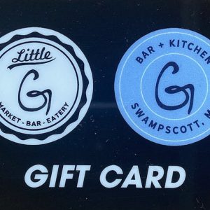 G Restaurant Physical Gift Card